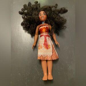 Moana Doll with Red and Orange Outfit